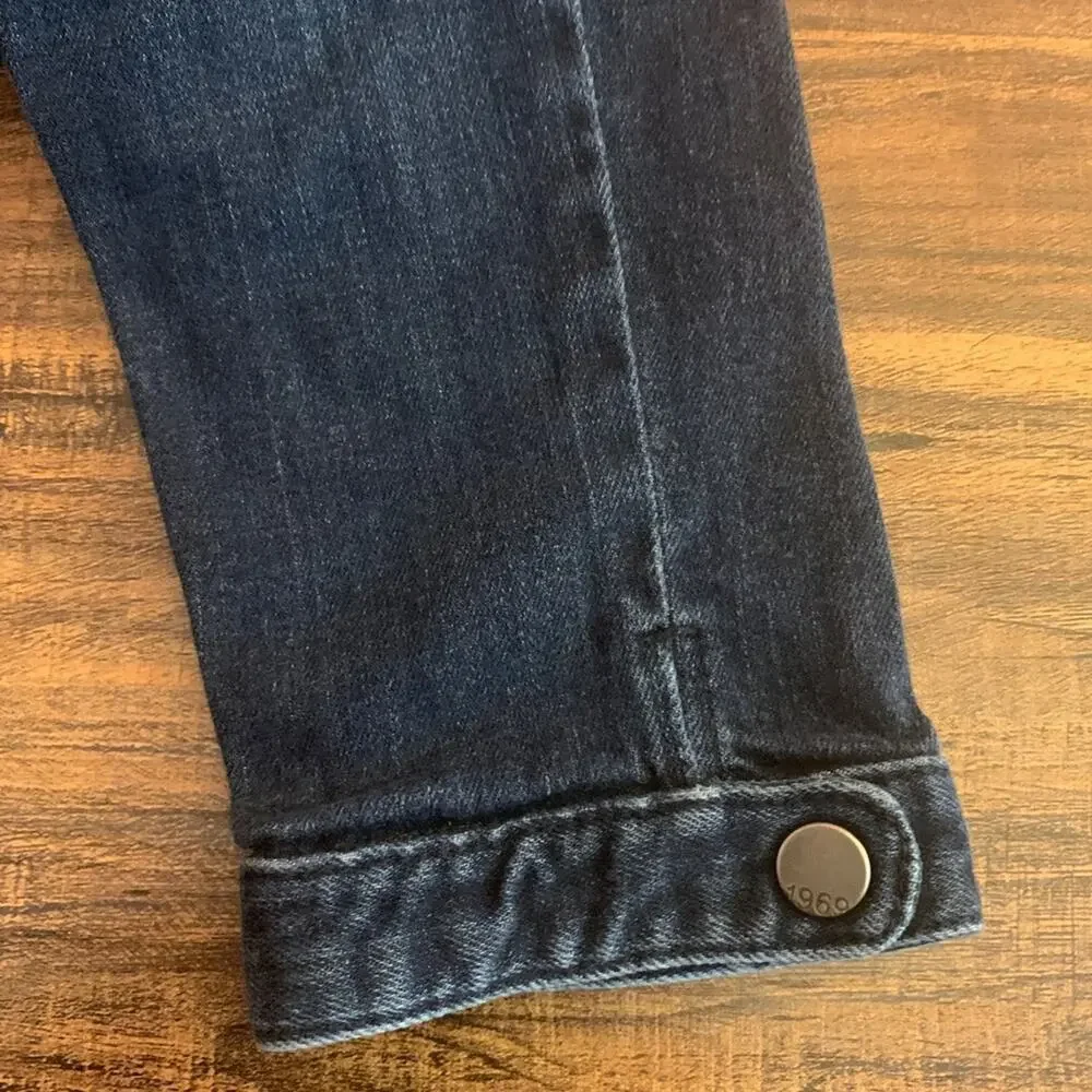 GAP Girl’s Super Skinny Dark Wash Adjustable Waist Snap Ankle Jeans / Size: 8R